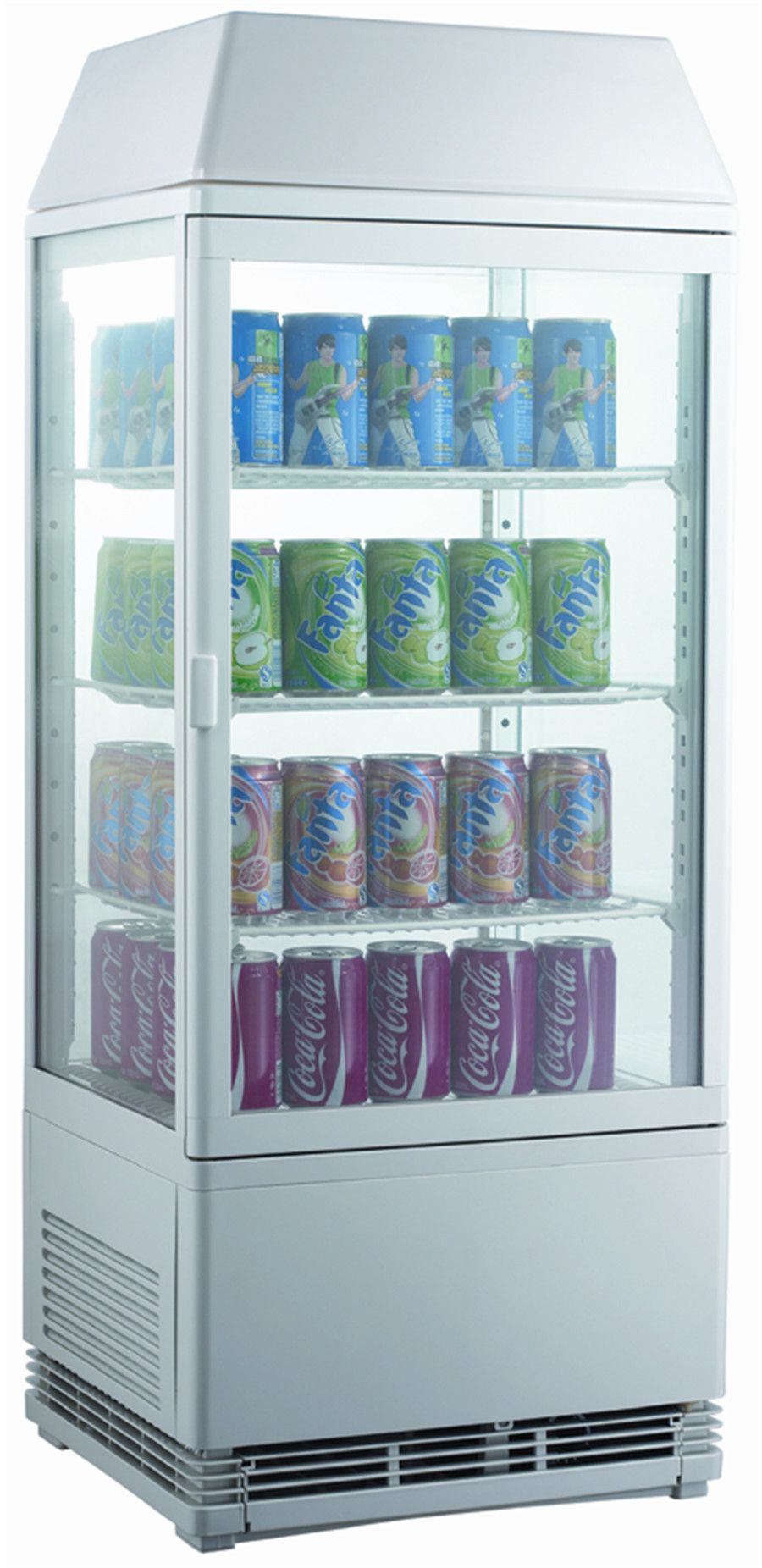 Display Refrigerator with Light Box for Displaying Drink (GRT-RT68L-2)