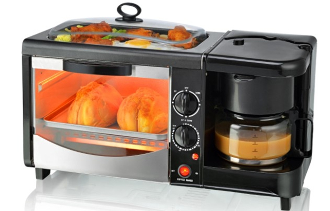 2016 New 3 in 1 Breakfast Maker for Family Use