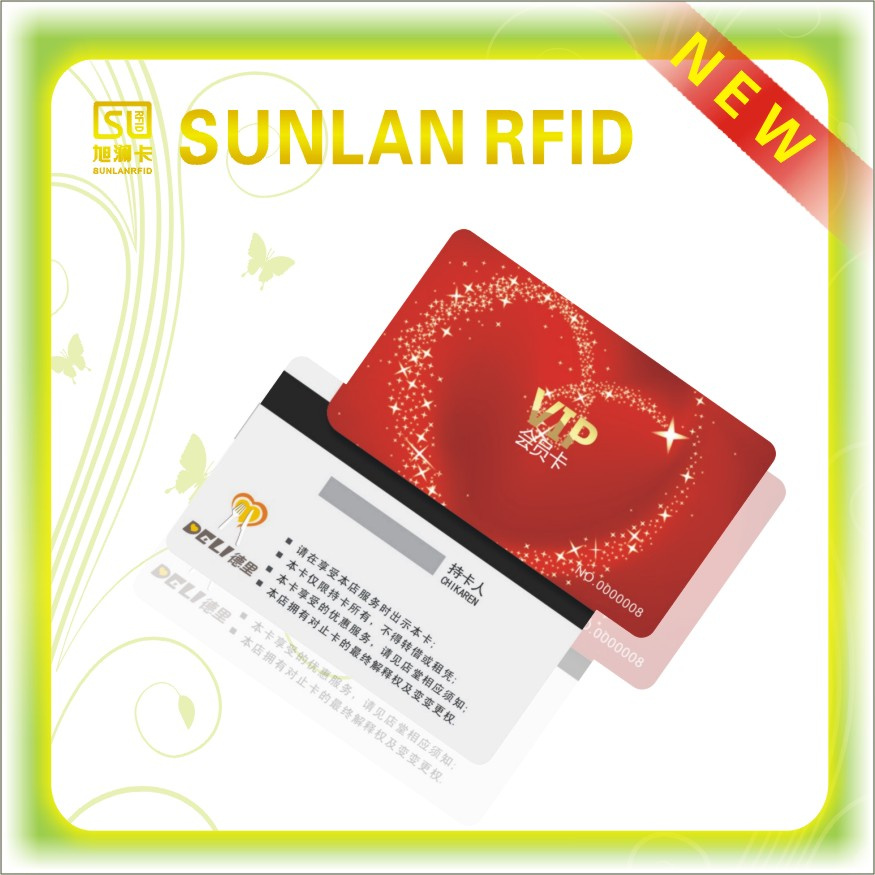 New Hot Plastic Barcode VIP Card
