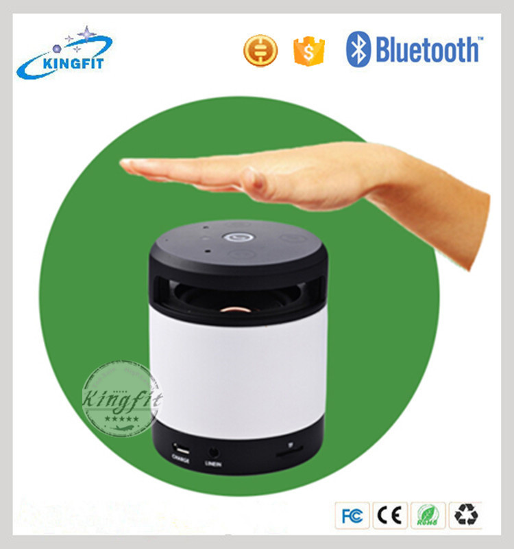 Factory Manufacturer Portable Wireless Mini Bluetooth Speaker with Hand Gesture Sensing