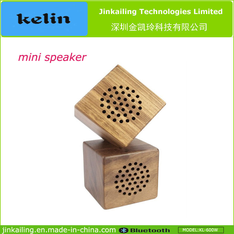 Handmade Unique Natural Bamboo Wood Mini Portable Speaker