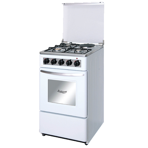 3 Copper Gas Electric Hotplate Free Standing Cooker (KZ-B560)