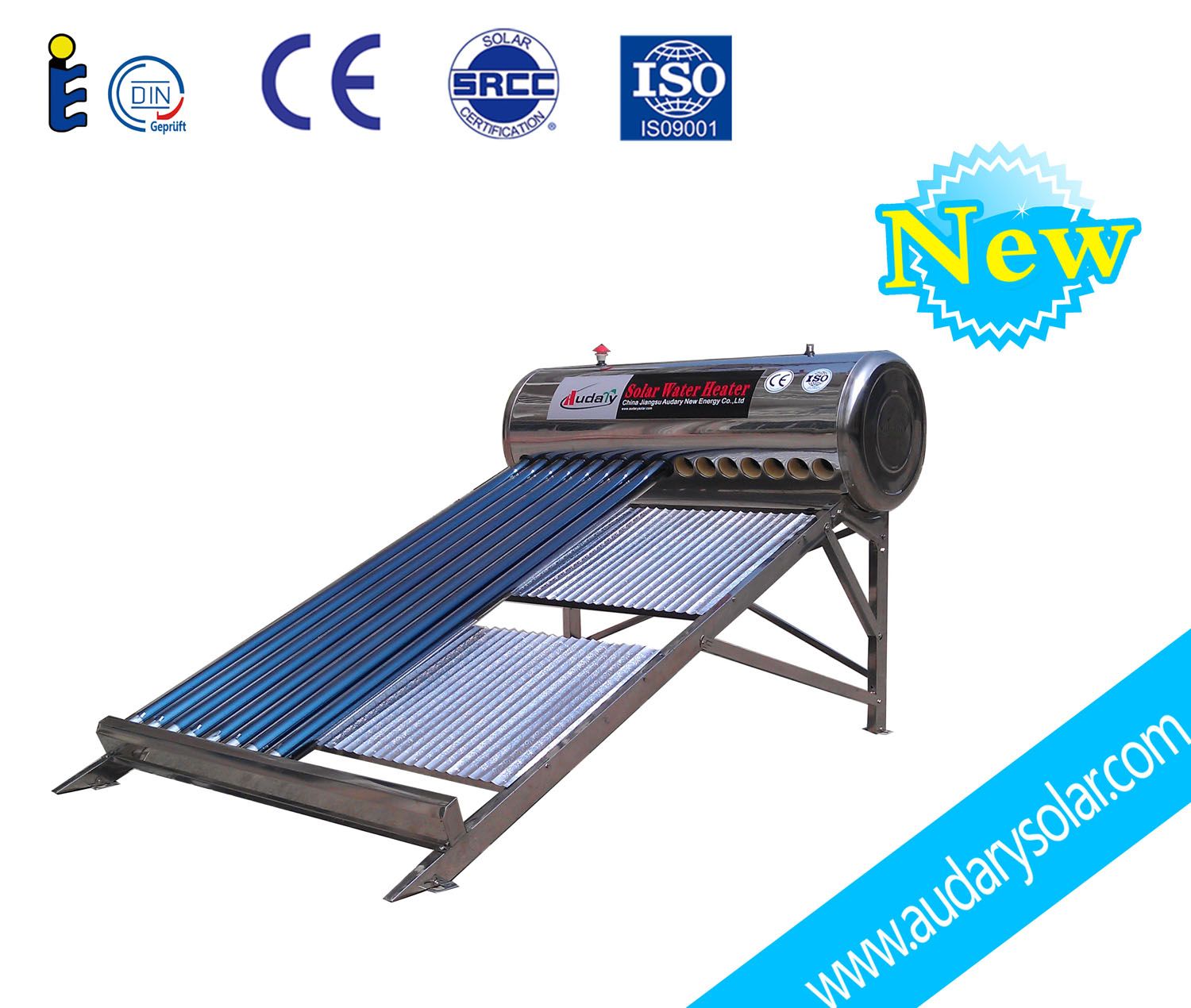 Low Pressure Solar Water Heater