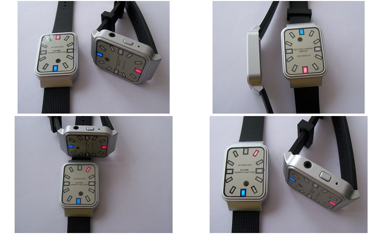 New LED Screen Watch Camera (WVR012)