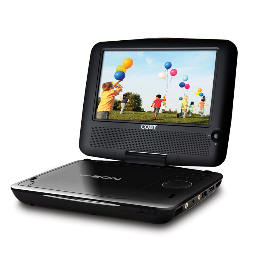 8.5'' Potable DVD/CD/MP3 Player with Swivel Screen (TFDVD8509)