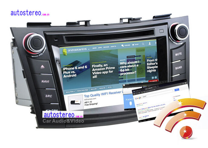 Android 4.0 Auto Audio for Suzuki Swift GPS DVD Player Radio Head Unit Multimedia