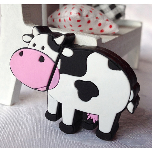 PVC Cow Shape USB Flash Drive 8GB 16GB 32GB