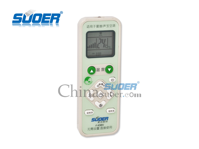 Suoer Universal Air Conditioner Remote Control (F-108V)