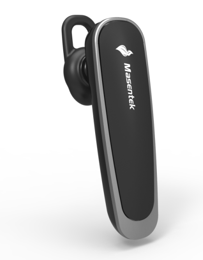 Masentek S40 Wireless Bluetooth Headset- Black- Compatible with iPhone, Android and Other Leading Smartphones