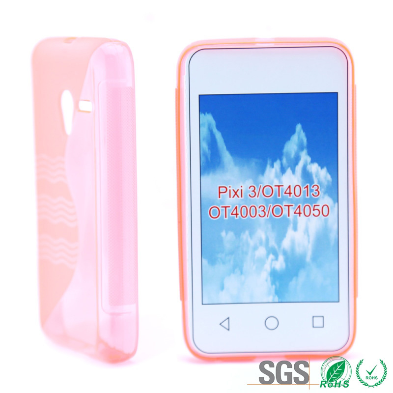Wholesale S Style TPU Phone Case for Alcatel Pixi3 Ot4013