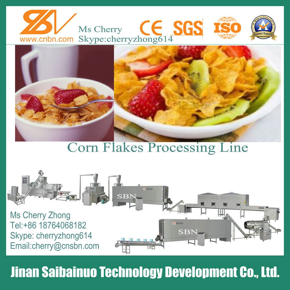 Corn Flakes Extrusion Machine
