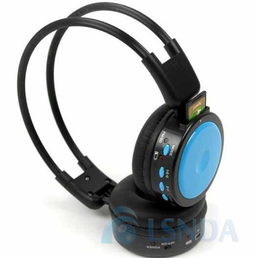Most Popular SD&TF Card Reader Headphone with FM Radio
