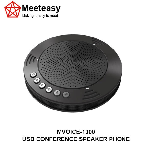 Meeteasy Mvoice-1000 USB Conference Speakerphone Microphone Speaker