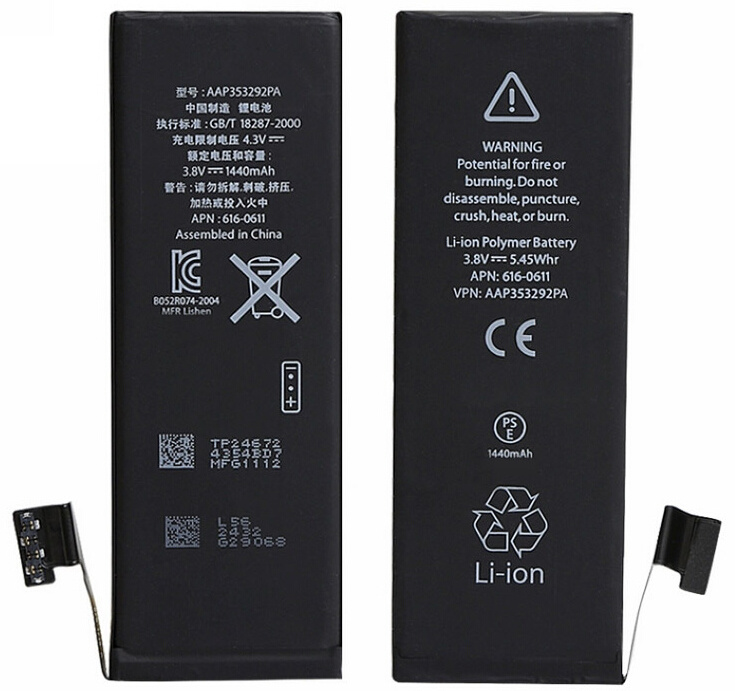 Original Battery for iPhone 5 with Warranty