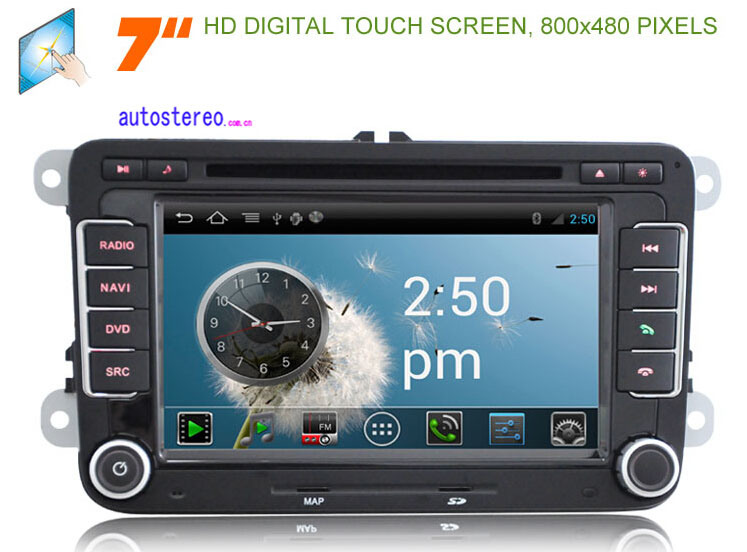 Android 4.0 Car Entertainment System for Volkswagen Tiguan Polo Golf Seat Altea Skoda Octavia DVD