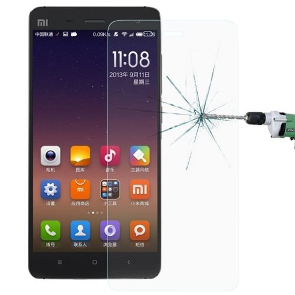 9H 2.5D 0.33mm Rounded Edge Tempered Glass Screen Protector for Xiaomi 3