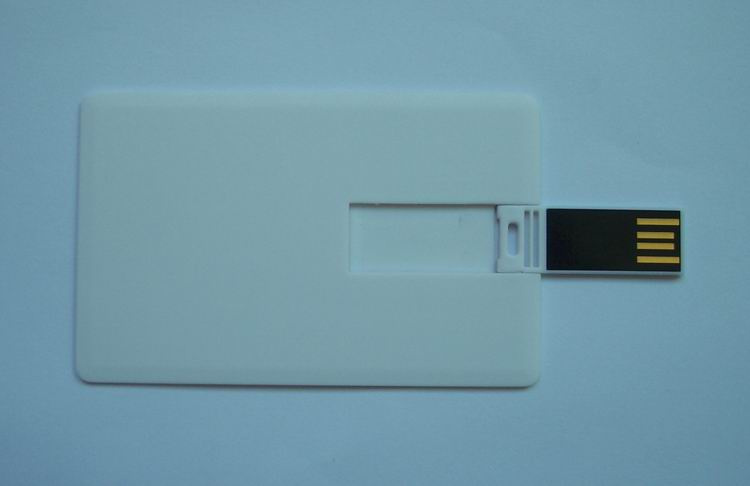 White Color Card USB Flash Drive (TF-0371)