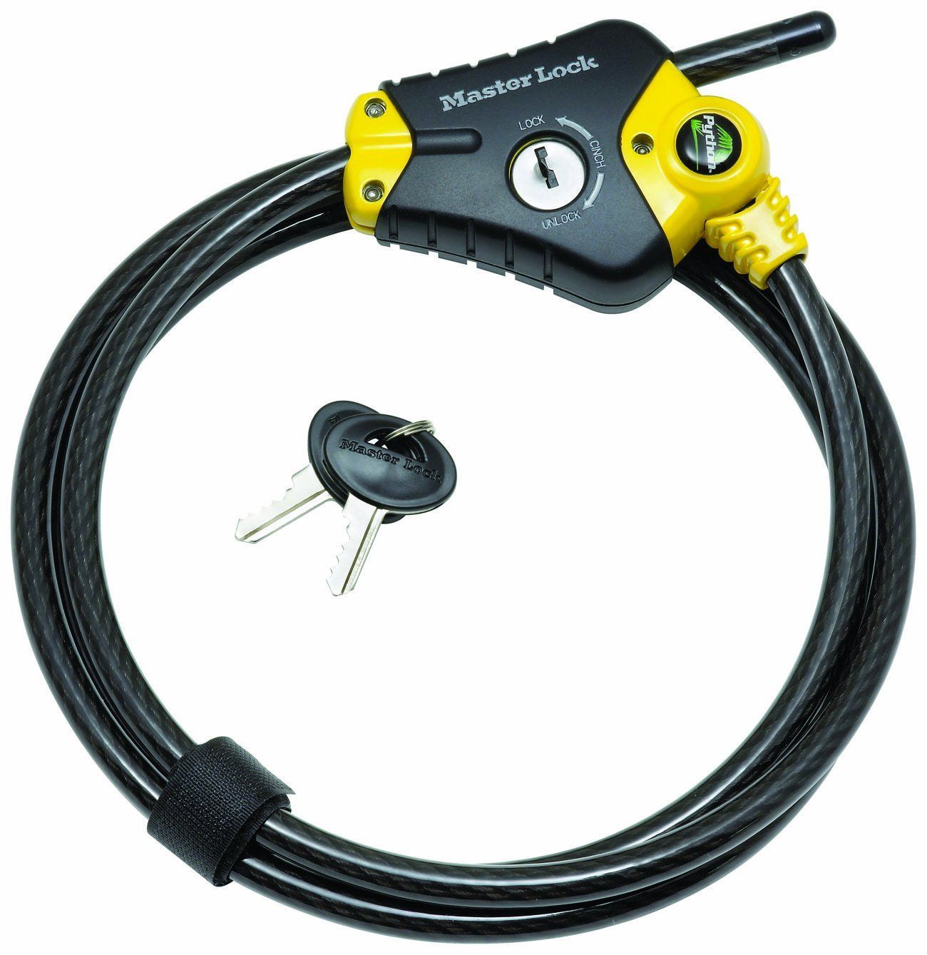 Cable Lock, Master Lock's No. 8433dat, Key Cable Lock