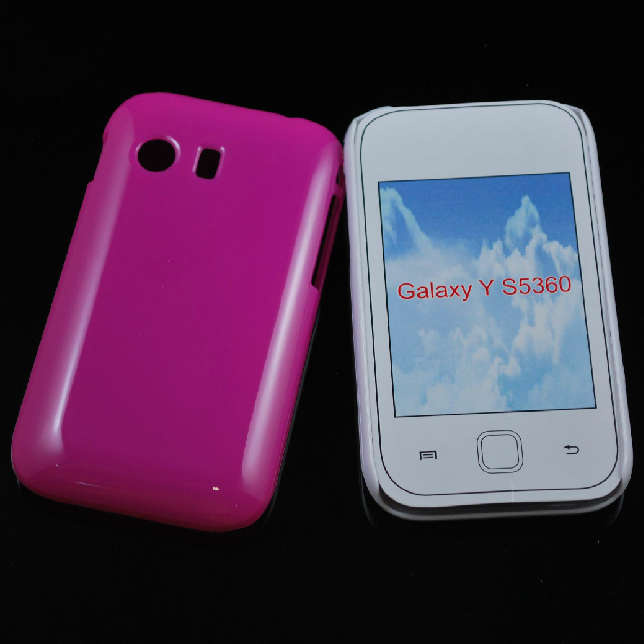 PC & Crystal Case for Samsung S5360/Galaxy Y