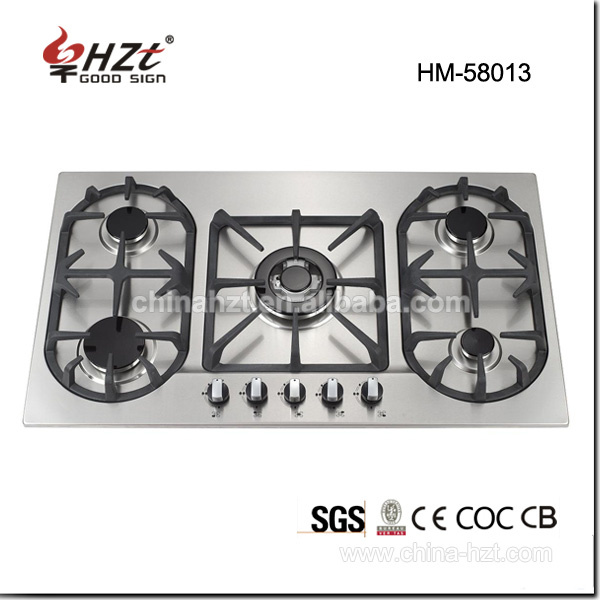 2014 Popular 5 Burners Gas Hob