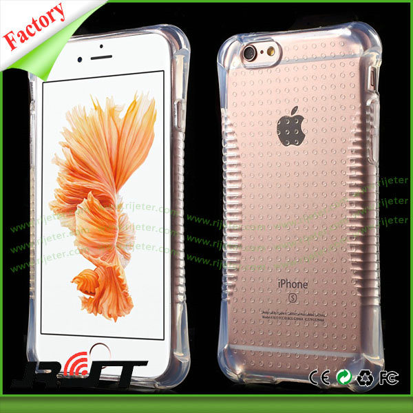 Shockproof Case Air Cushion TPU Mobile Phone Cases for iPhone 6 6s (RJT-0135)