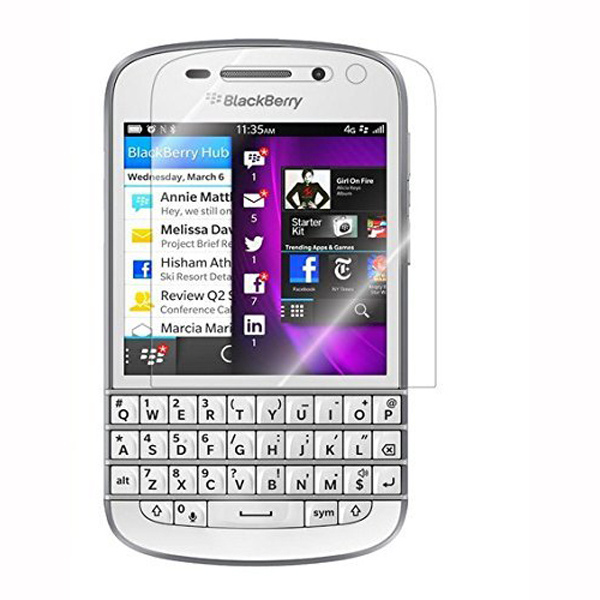 9h 2.5D 0.33mm Rounded Edge Tempered Glass Screen Protector for Blackberry Q10