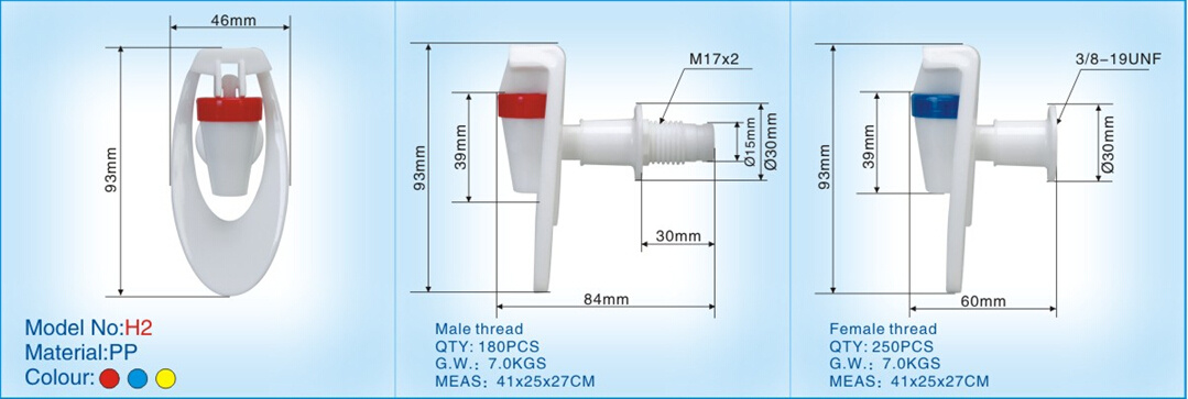 Water Dispenser Parts-Tap with Good Quality