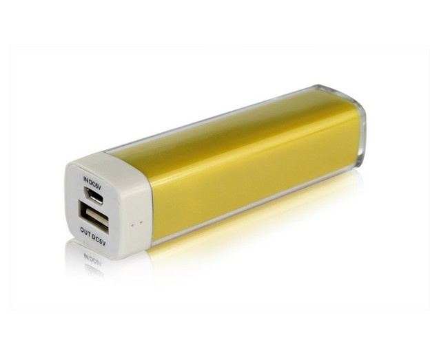 Lipstick 2600mAh Portable Power Bank External Backup Power Bank (GM26)