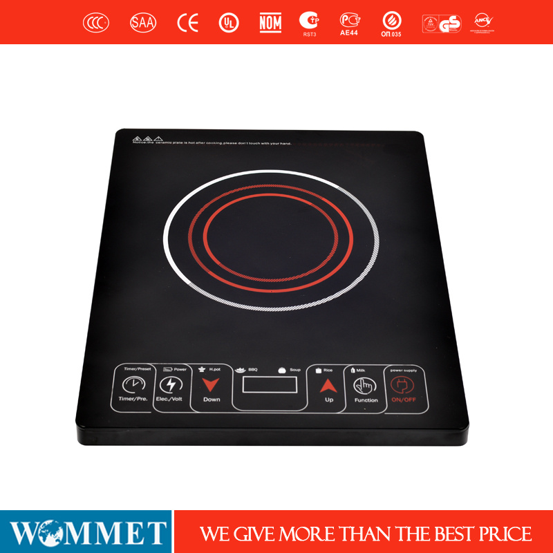 Slim Induction Cooker with Single Burner