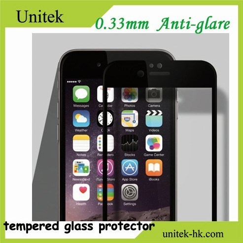 Premium 0.33mm Anti-Glare 9h Tempered Glass Film Screen Protector for iPhone Series White/Black