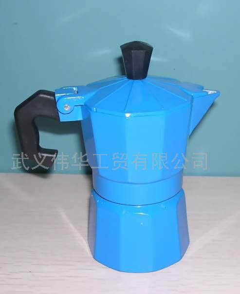 Blue Coffee Maker (3 CUPS)