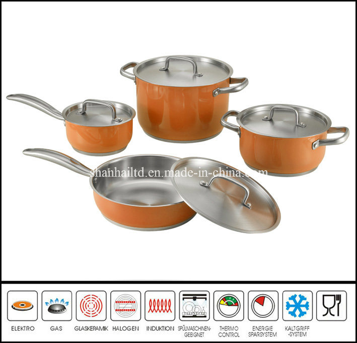 8PCS Color Cookware Set