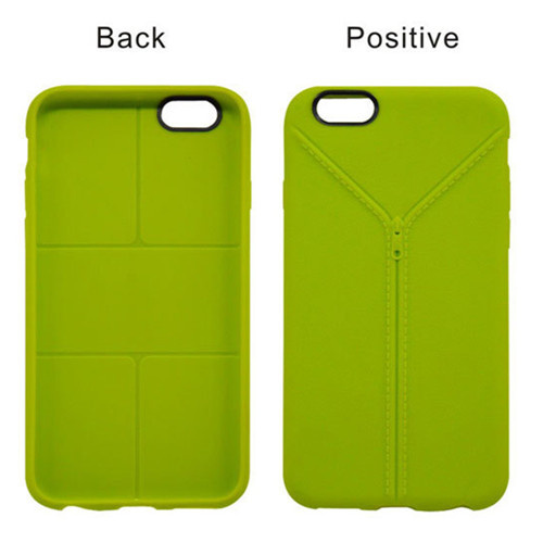 Carbon Fiber Zipper TPU Case for iPhone 6 Plus