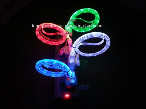 2016 Dongguan Rhe Colorful LED Fiber Cable (RHE-A1-007)