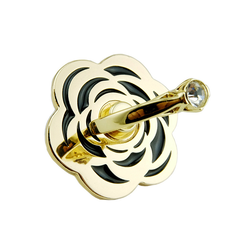 Fashion Diamond Flower Mobile Phone Accessoreies Finger Ring Holder