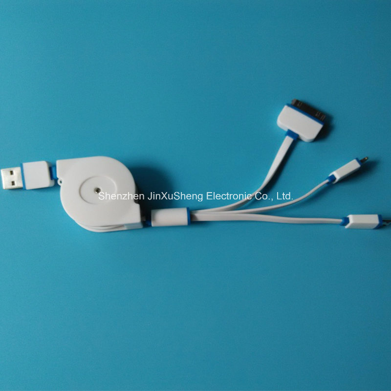 3 in 1 Retractable Charging Cable