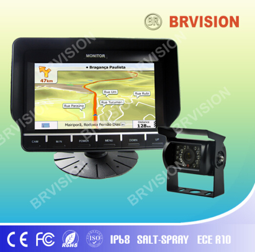 7 Inch GPS Navigation Monitor System with Reversing Camera