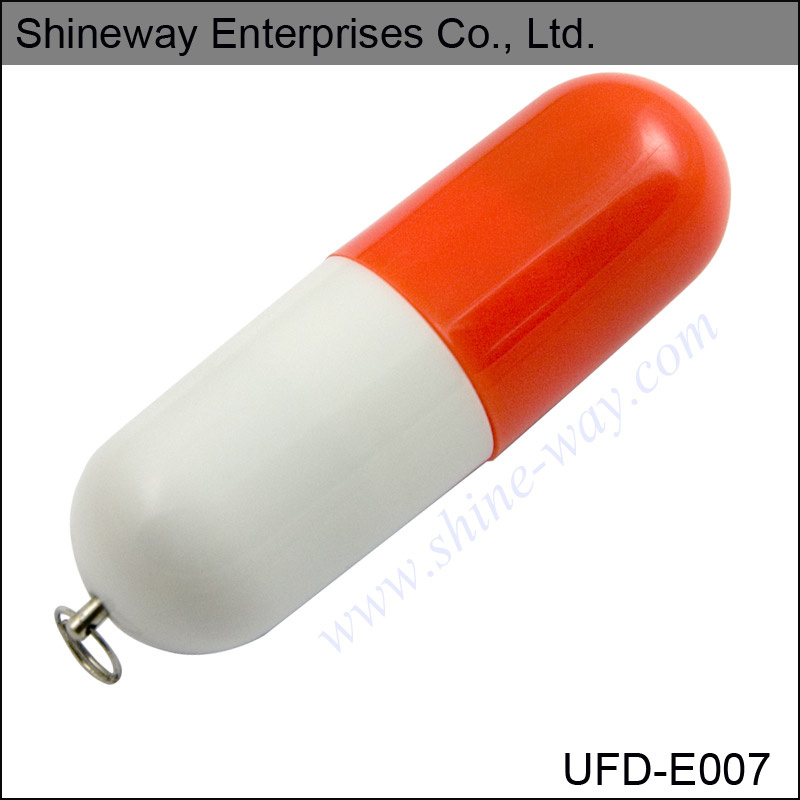 Pill Shape USB Flash Drive (E007)