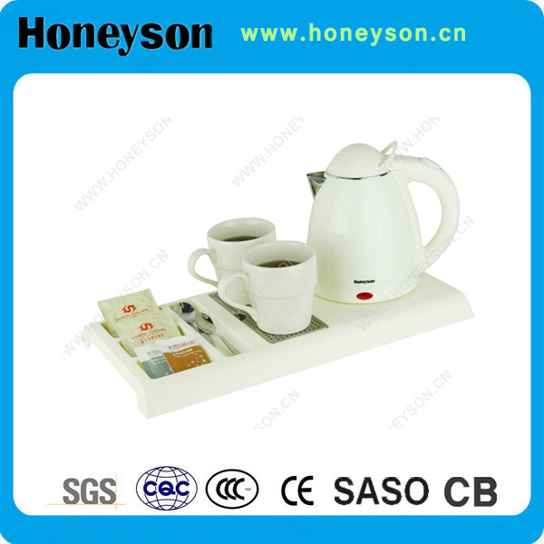 New Design Hotel Welcome Tray & Kettle