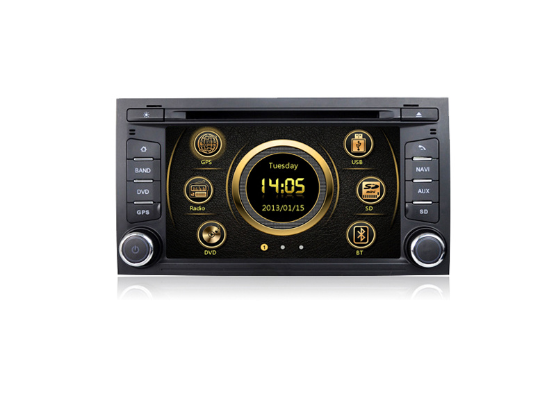 Car Radio with Bluetooth CD DVD Player for VW Volkswagen Seat Leon (AST-7113)