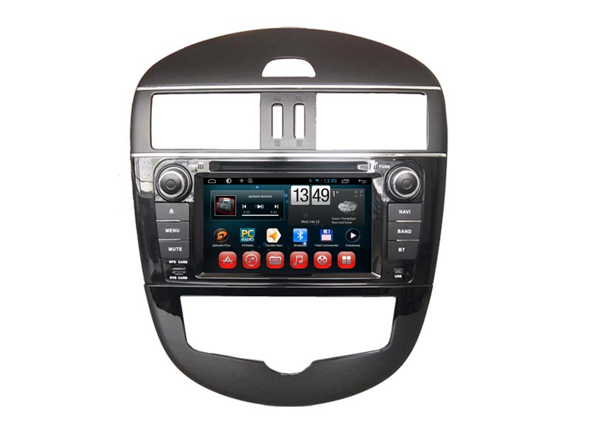 Car Radio with Navigation System DVD Player Nissan Tidda