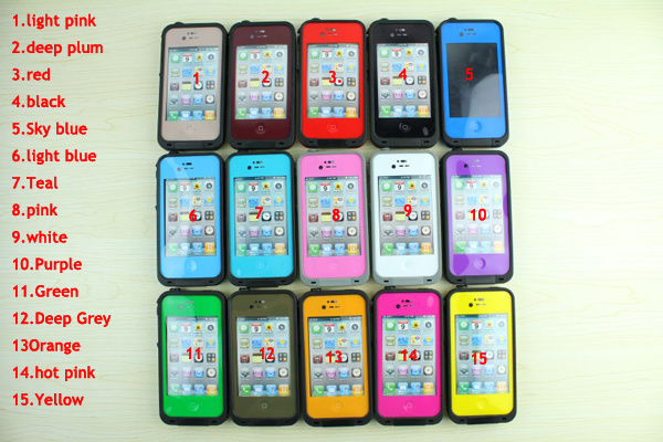 Phone Waterproof Cover for iPhone 4 4s