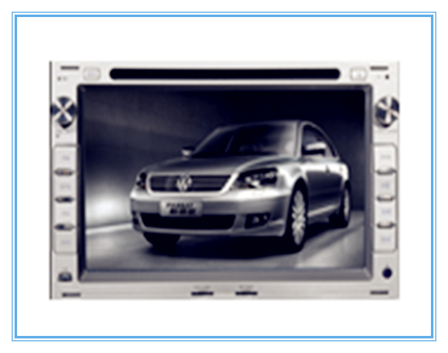 GPS Navigation System for VW Passat (Black&Silver)