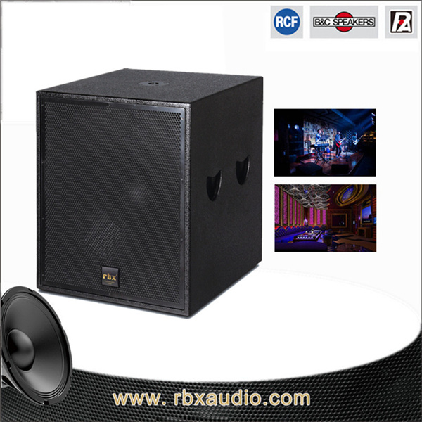 RF-118b Single 18 B&C 1200W P Audio Subwoofer