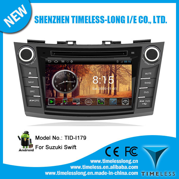 Android System Car Audio for Suzuki Swift 2011-2012 with GPS iPod DVR Digital TV Bt Radio 3G/WiFi (TID-I179)
