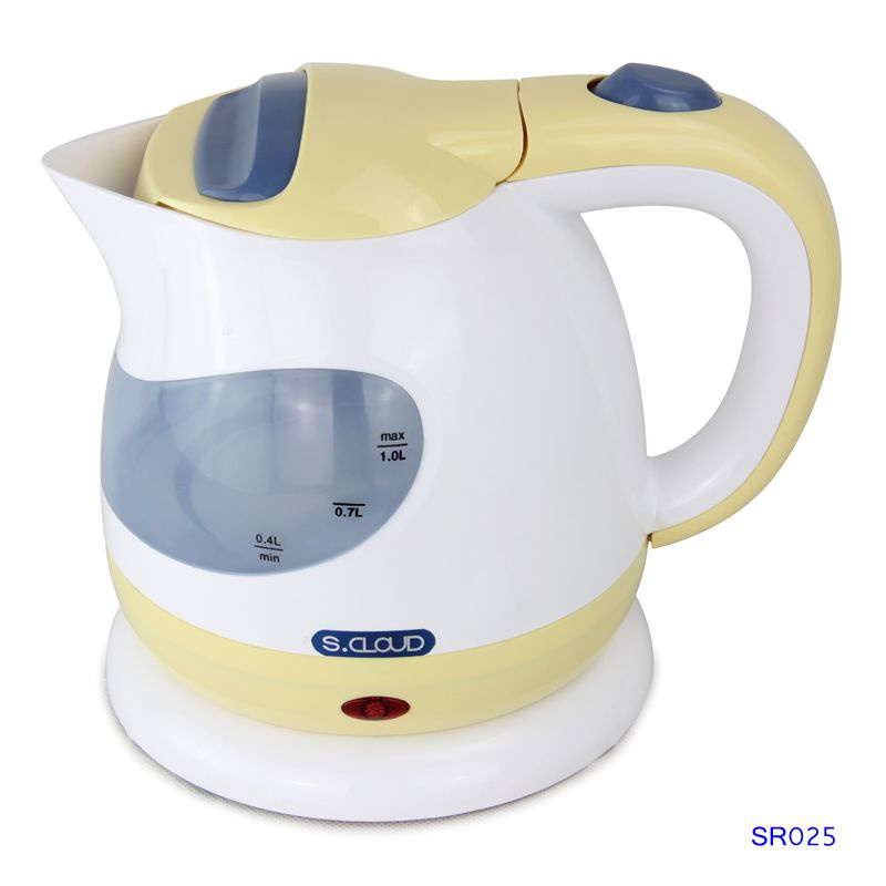 Sr025 1.0L Plastic Electrical Kettle