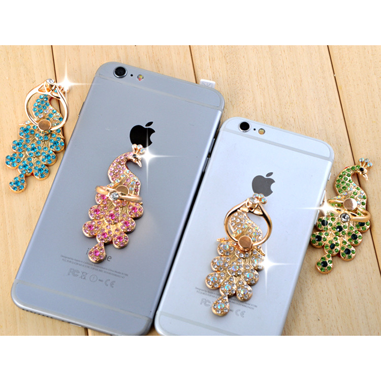 Wholesale Peacock Shape Mobile Phone Ring Holder