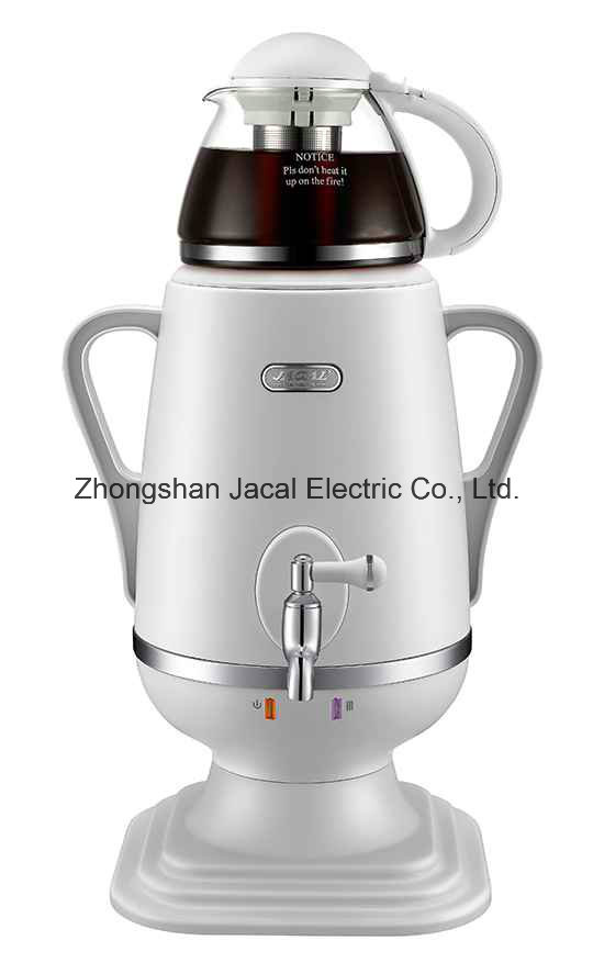 3.2L Plastic Samovar (with porcelain/glass teapot) [T18e]