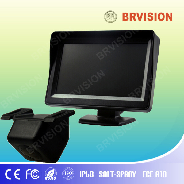 High Resolution Car Backup System with 4.3 Inch LCD Monitor