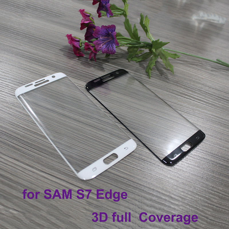 3D Full Coverage Tempered Glass Screen Protector for Samsung S7 Edge